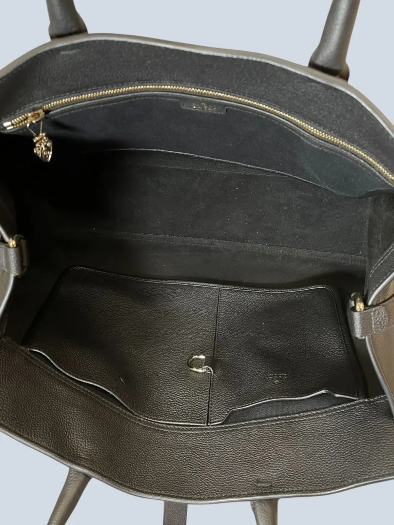 Borsa tote Jackie Gran Prix Soft Large in pelle martellata., foto 11 di 14