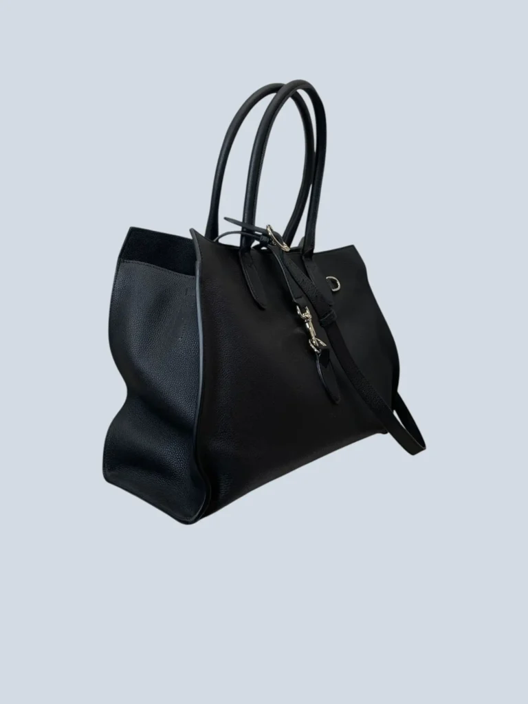 Borsa tote Jackie Gran Prix Soft Large in pelle martellata., foto 2 di 14