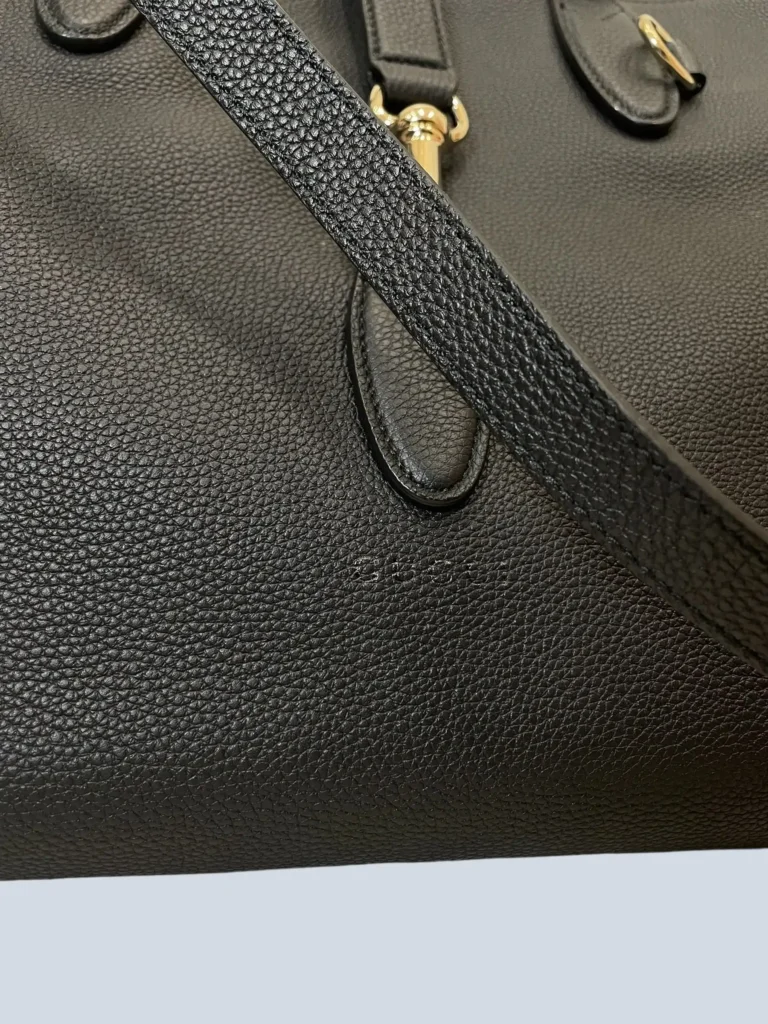 Borsa tote Jackie Gran Prix Soft Large in pelle martellata., foto 14 di 14