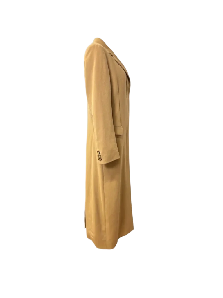 Cappotto lungo in lana e cachemire., foto 2 di 8