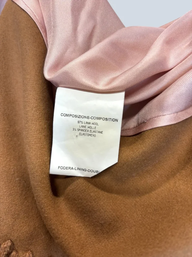 Cappotto lungo in lana lavorata, 36fr., foto 8 di 9