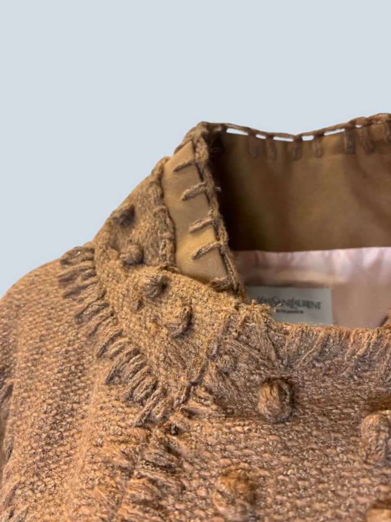 Cappotto lungo in lana lavorata, 36fr., foto 5 di 9