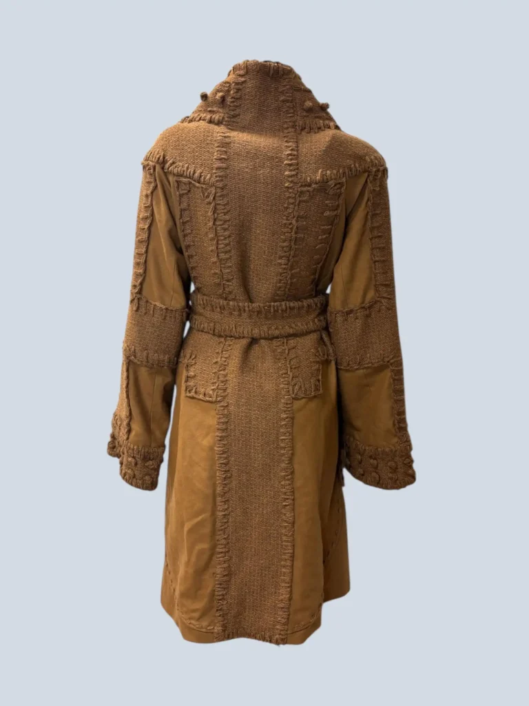 Cappotto lungo in lana lavorata, 36fr., foto 3 di 9