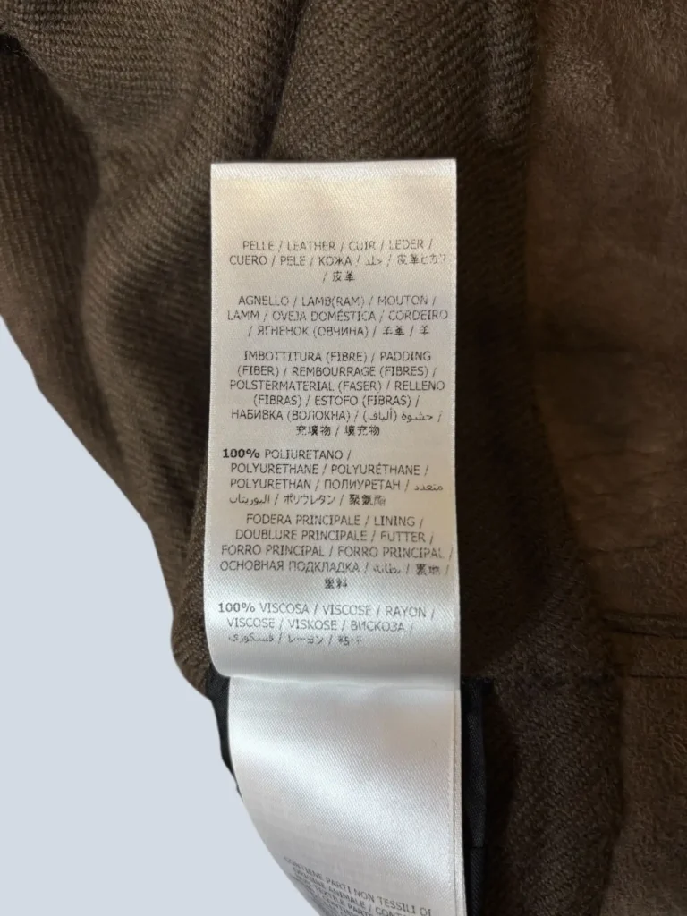 Wool and leather coat, 42., photo 8 of 10