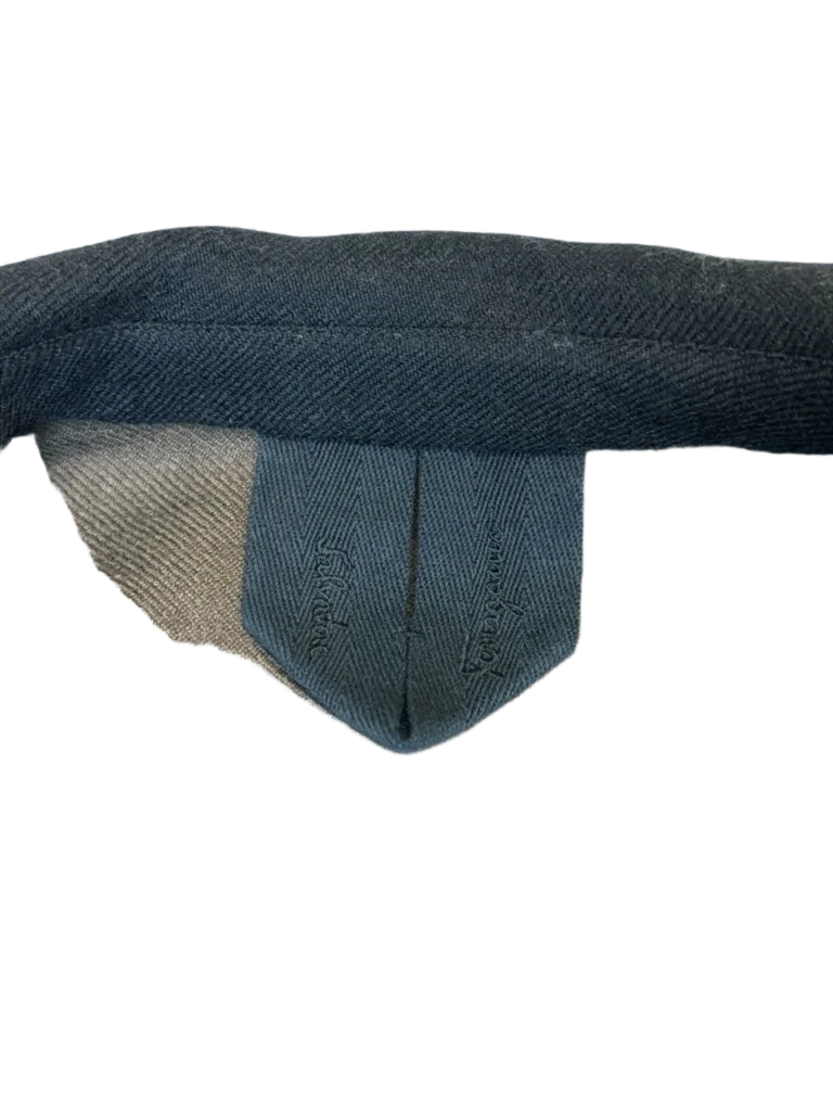 Cappotto in lana e pelle., foto 5 di 10