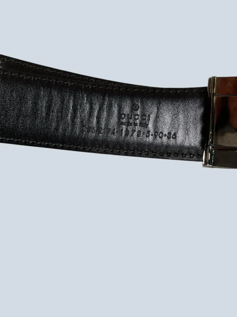 By Tom Ford, G logo brushed leather belt, 90., photo 3 of 5