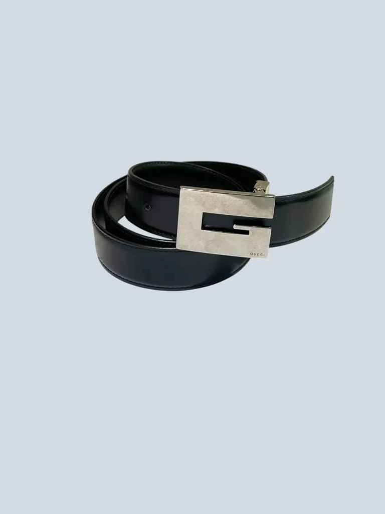 By Tom Ford, G logo brushed leather belt, 90., photo 4 of 5