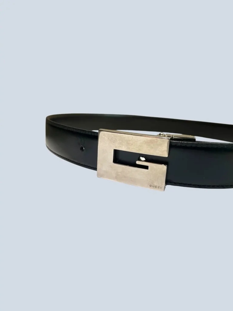 By Tom Ford, G logo brushed leather belt, 90., photo 5 of 5