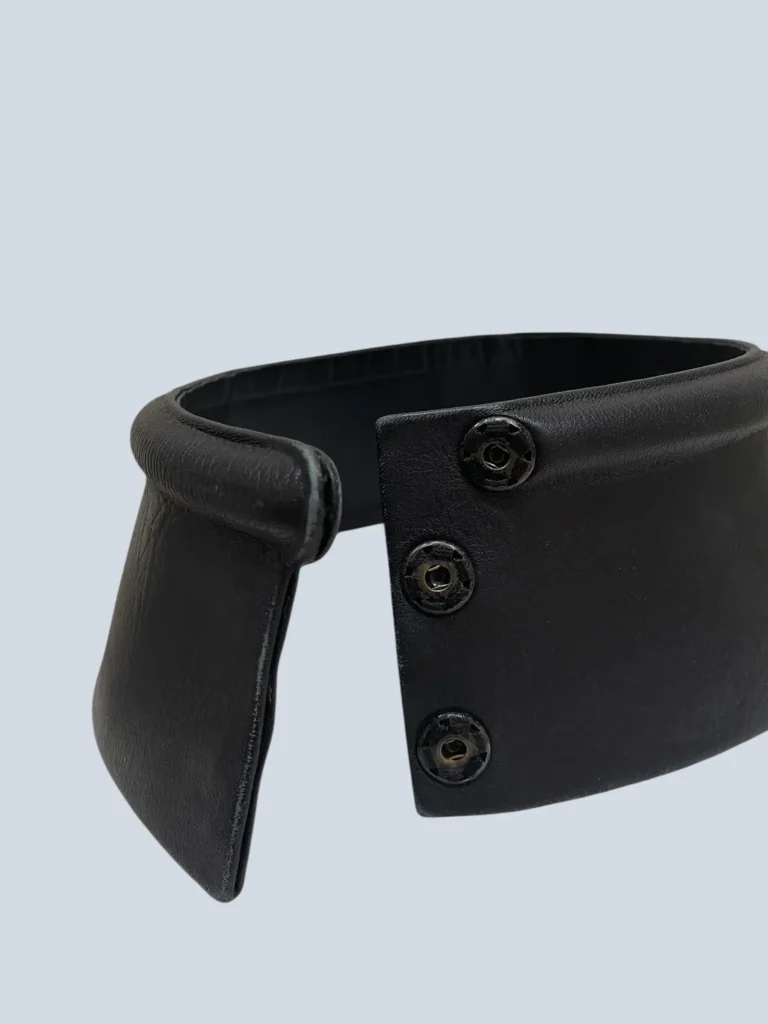 Cintura maxi in pelle., foto 3 di 6