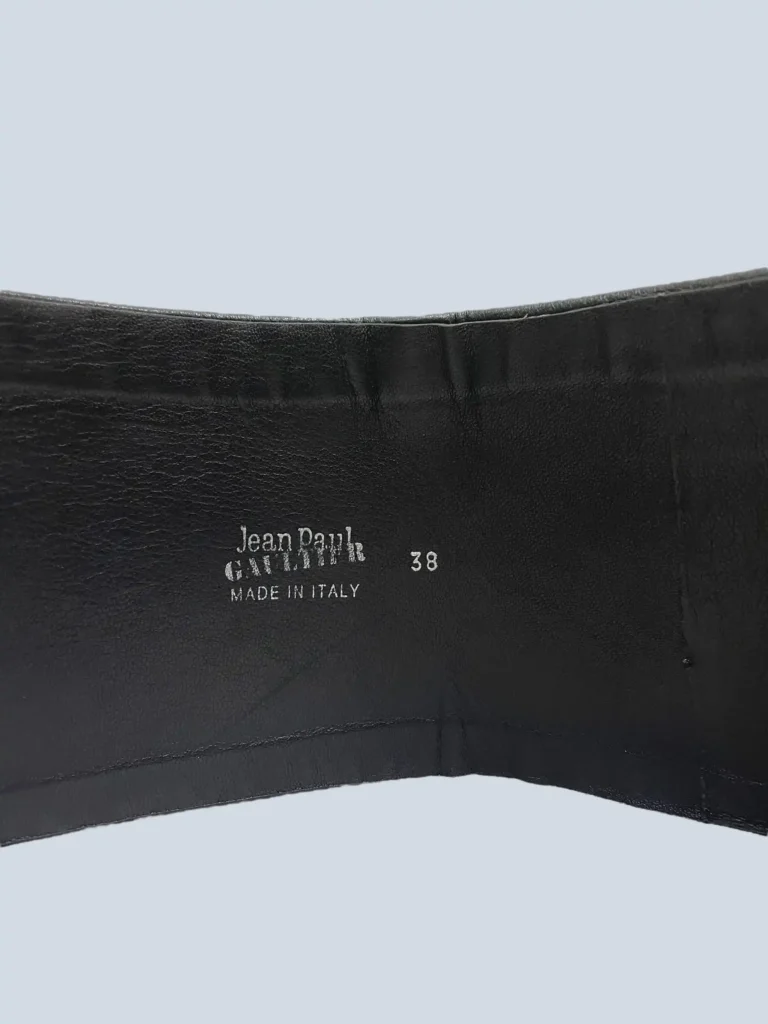 Cintura maxi in pelle., foto 6 di 6