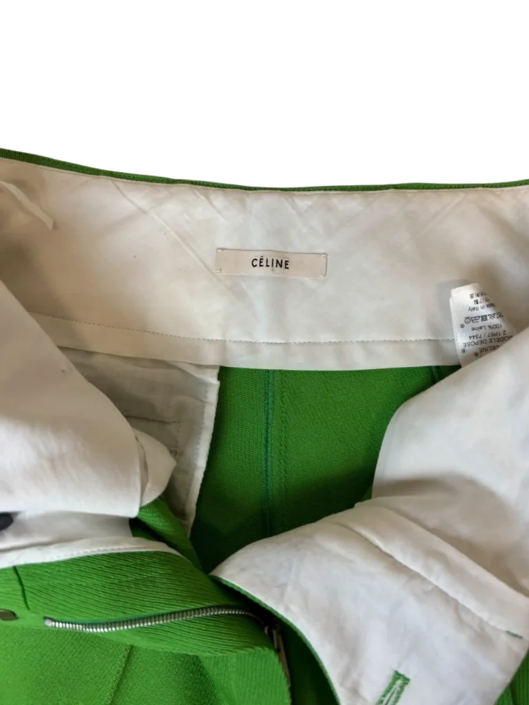 Pantaloni a zampa in lana., foto 6 di 6