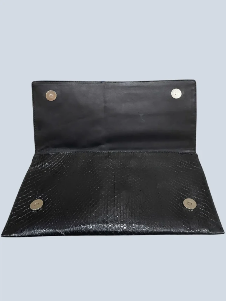 Pochette in pelle esotica US con strass., foto 3 di 10