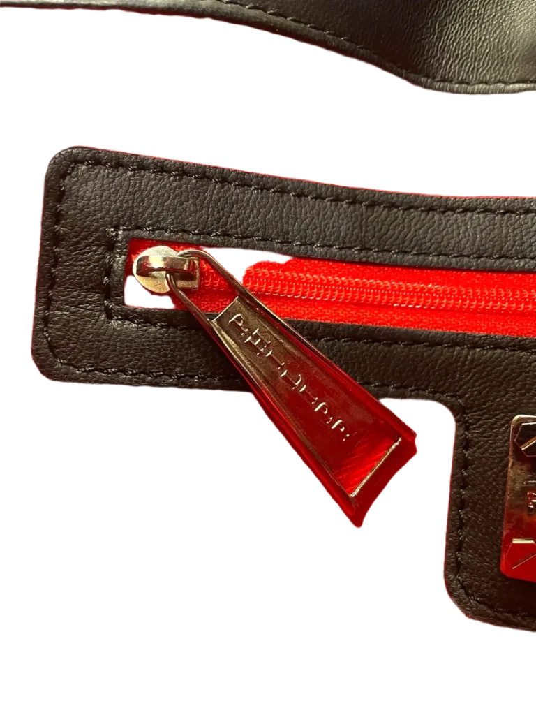 Pochette in pelle esotica US con strass., foto 10 di 10