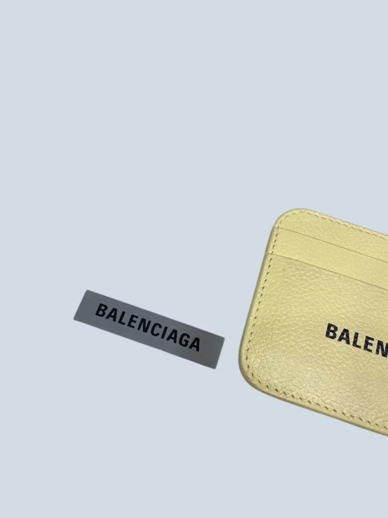 Logo leather card holder, photo 3 of 5