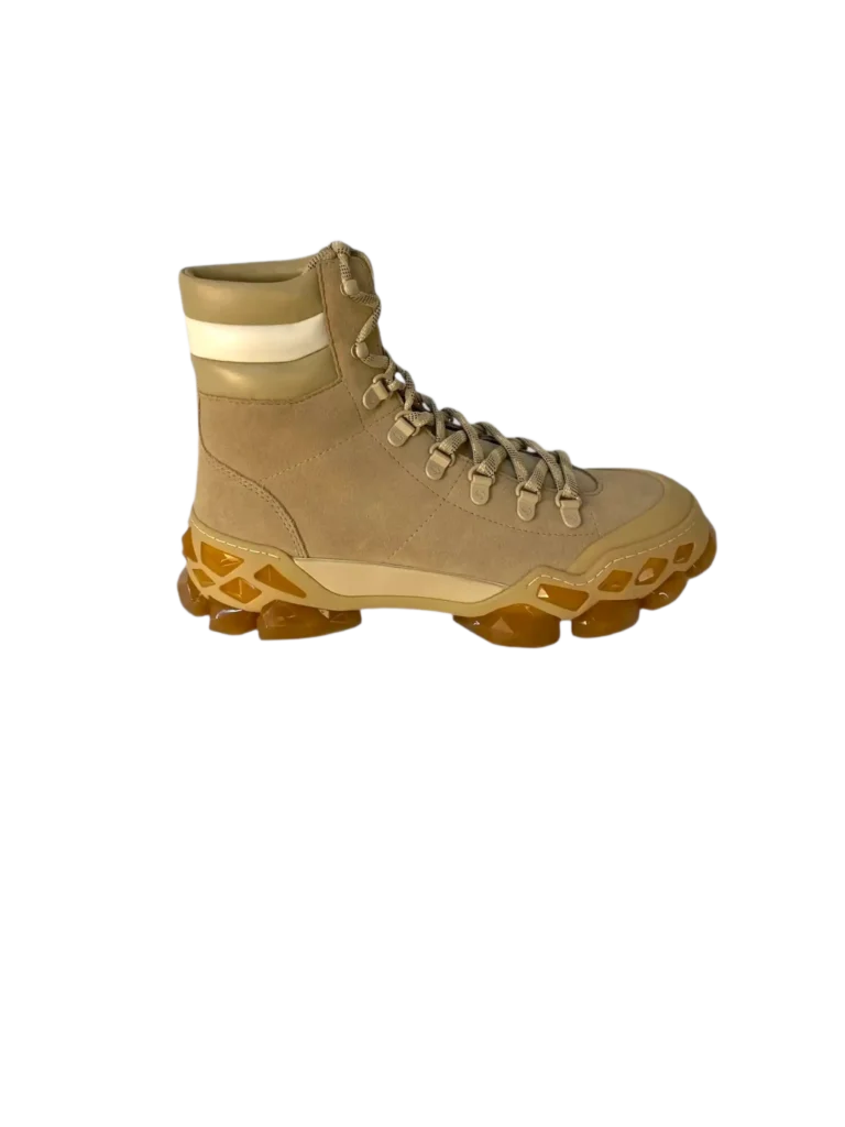Stivaletti Diamond x Hike/f in suede e gomma, 38,5.
