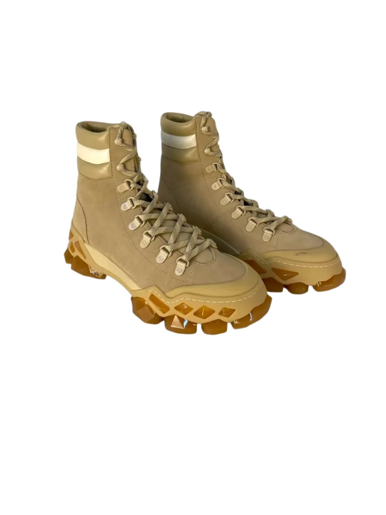 Stivaletti Diamond x Hike/f in suede e gomma., foto 2 di 6