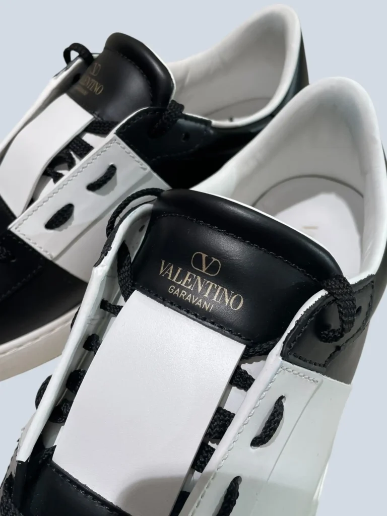 Garavani, sneakers Open in pelle bicolor, 43., foto 6 di 6