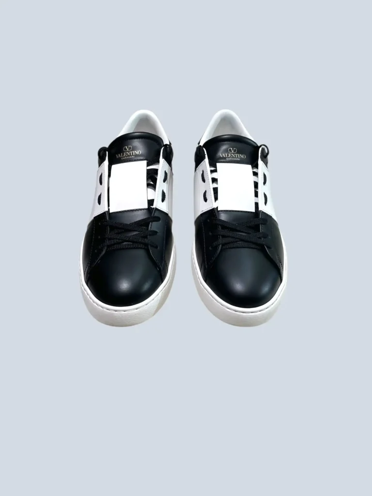 Garavani, sneakers Open in pelle bicolor, 43., foto 3 di 6