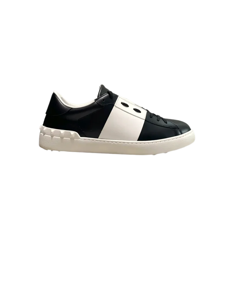 Garavani, sneakers Open in pelle bicolor, 43.