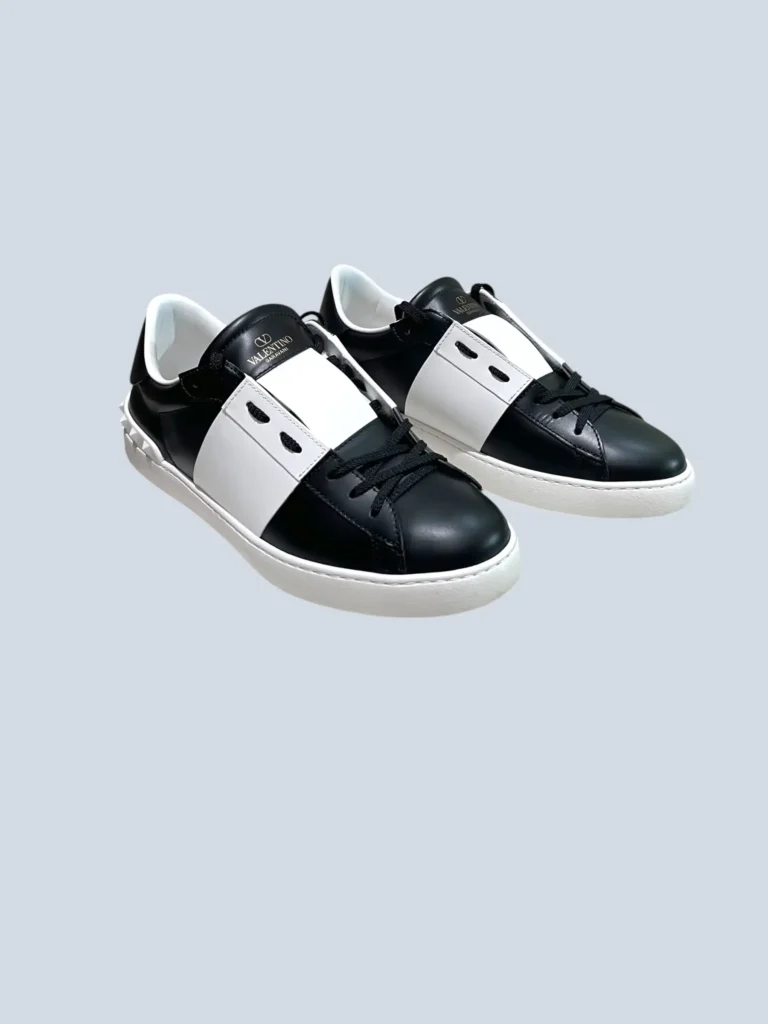 Garavani, sneakers Open in pelle bicolor, 43., foto 2 di 6