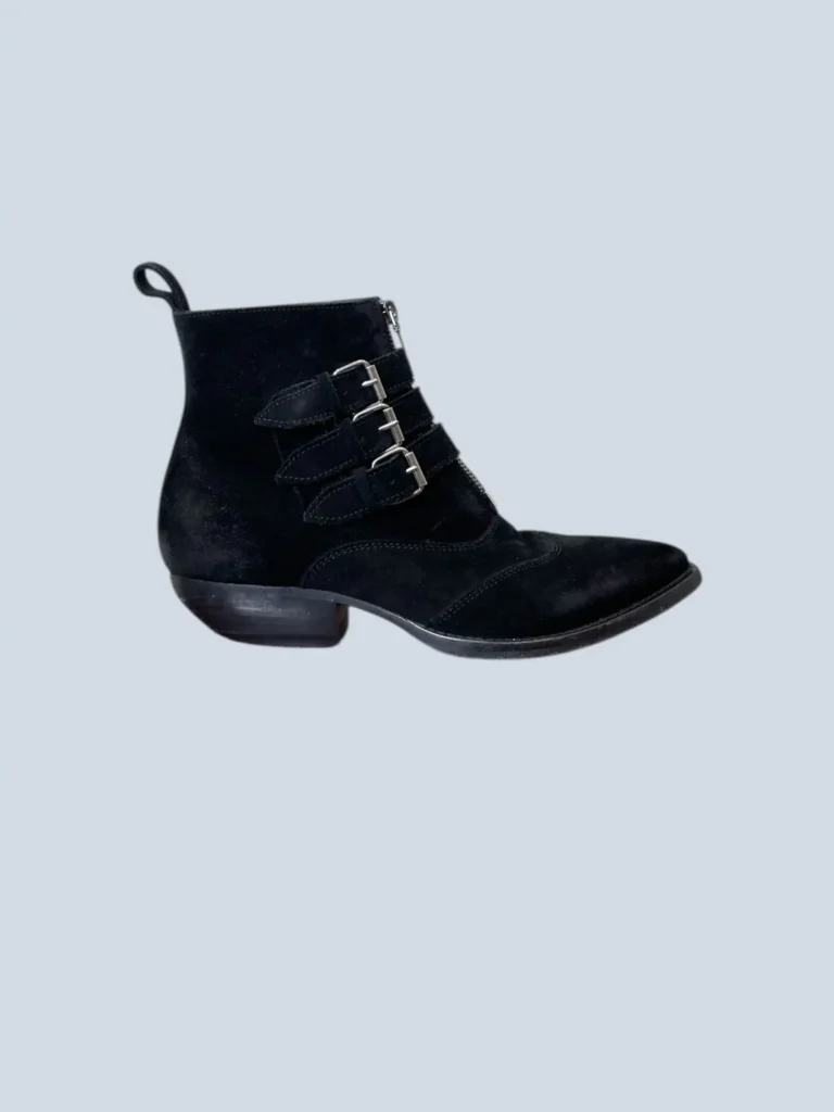 Stivaletti Theo in suede, 37,5.