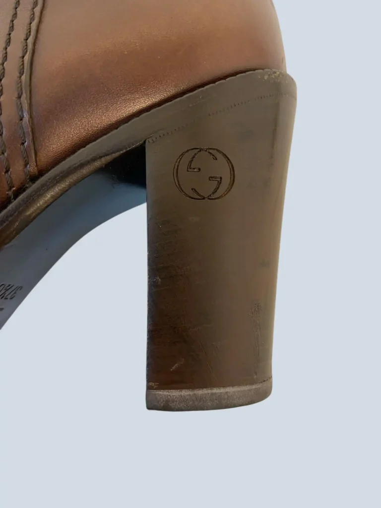 Major Monogram canvas and leather boots, 37,5C., photo 7 of 11
