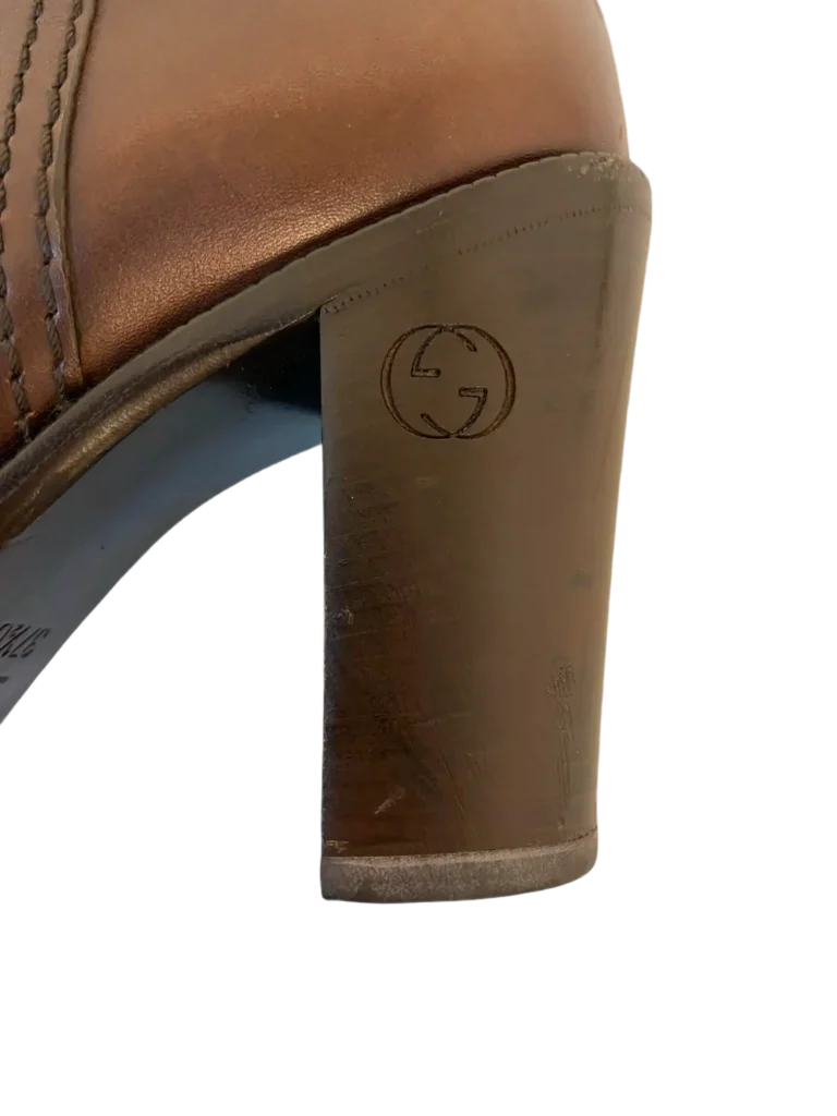 Stivali Major in tela Monogram e pelle., foto 7 di 11