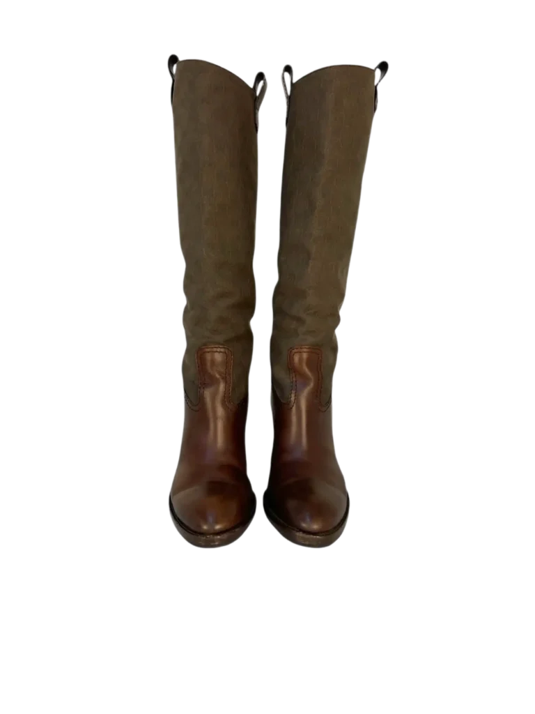 Stivali Major in tela Monogram e pelle., foto 4 di 11