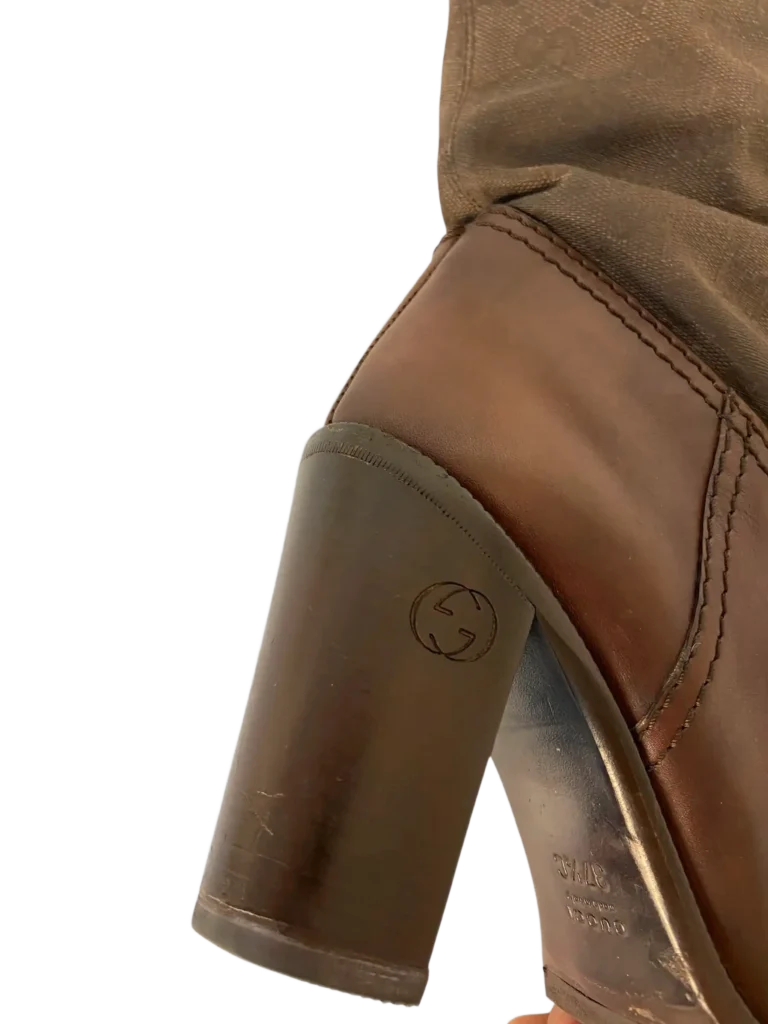 Stivali Major in tela Monogram e pelle., foto 10 di 11