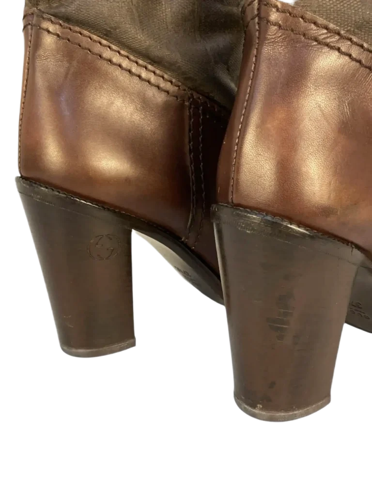 Stivali Major in tela Monogram e pelle., foto 11 di 11