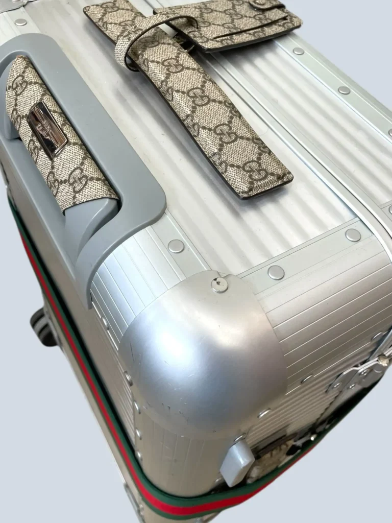 Trolley Gucci Porter da cabina con fascia elastica Web., foto 8 di 19