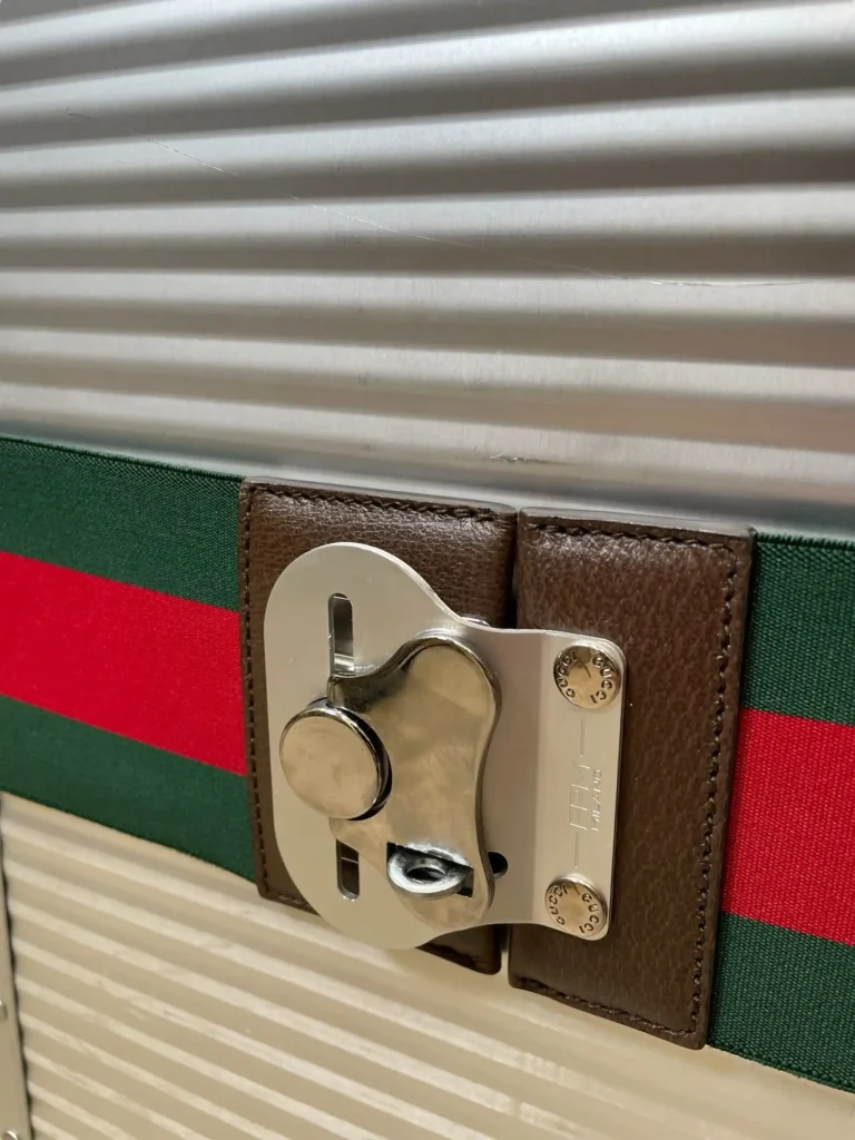 Trolley Gucci Porter da cabina con fascia elastica Web., foto 11 di 19