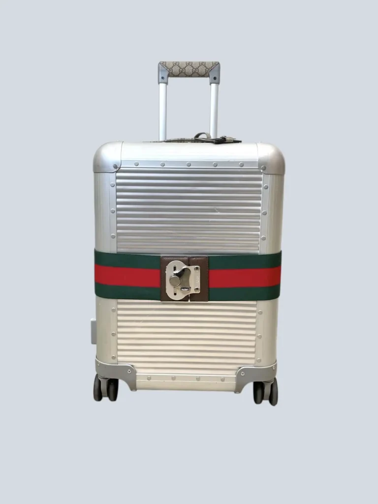 Trolley Gucci Porter da cabina con fascia elastica Web., foto 2 di 19
