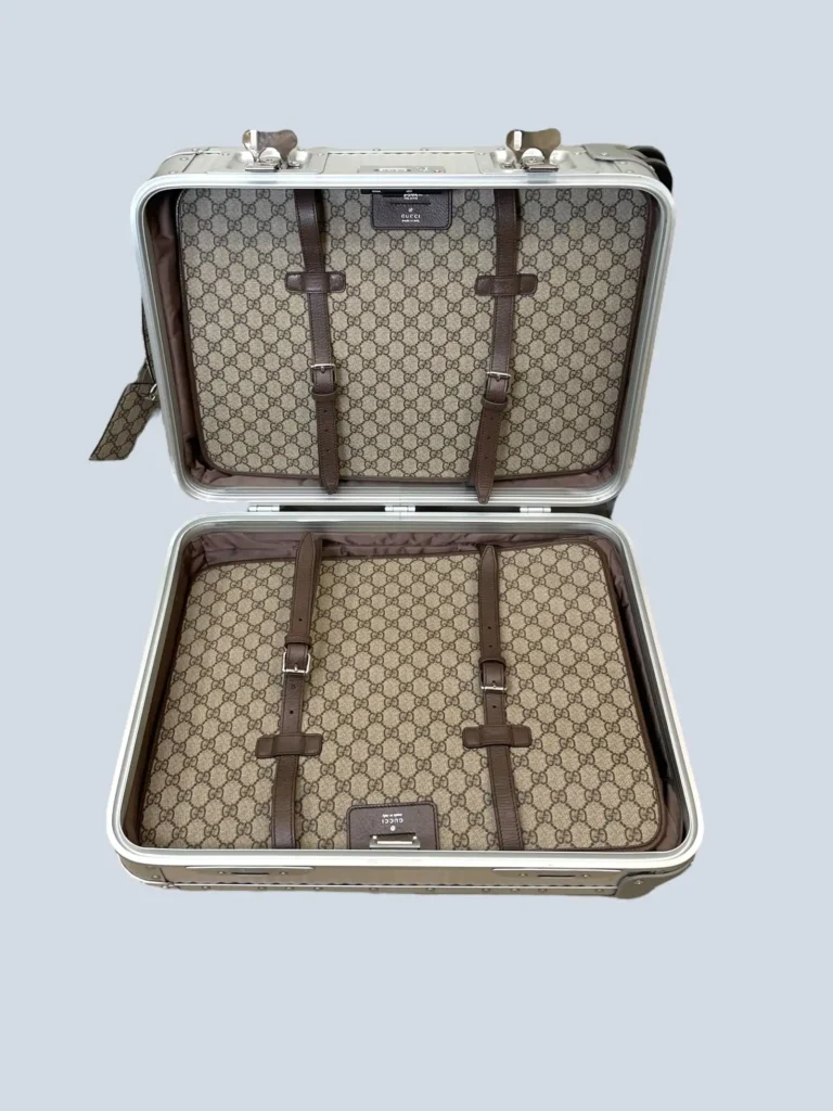 Trolley Gucci Porter da cabina con fascia elastica Web., foto 6 di 19