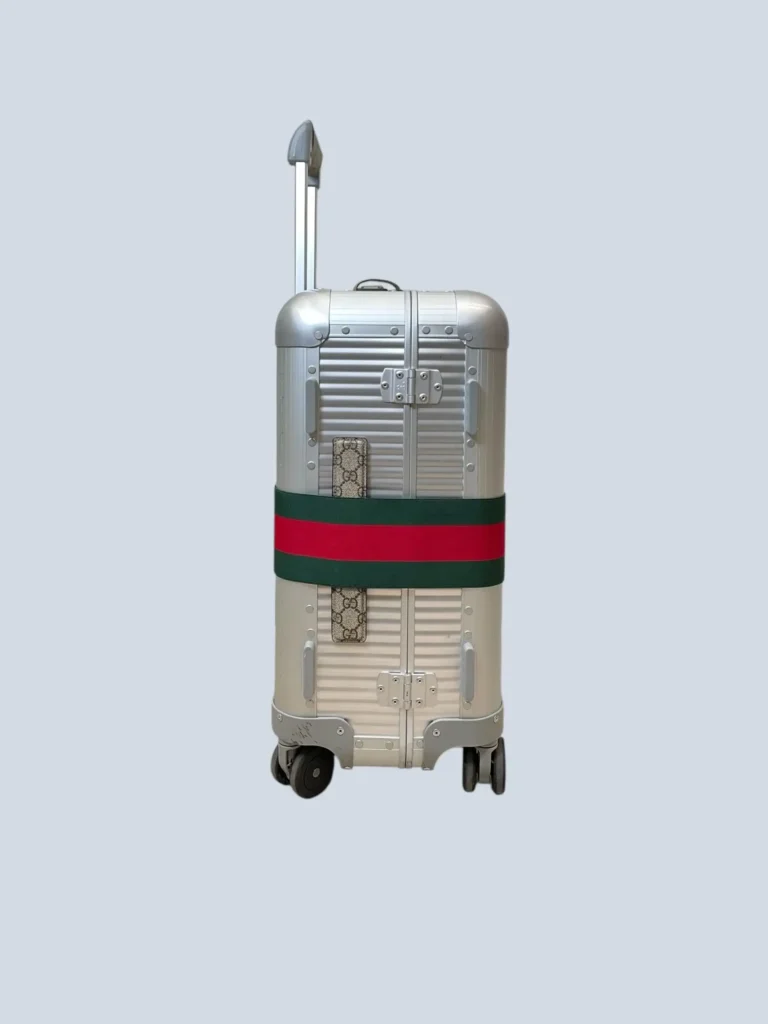 Trolley Gucci Porter da cabina con fascia elastica Web., foto 4 di 19