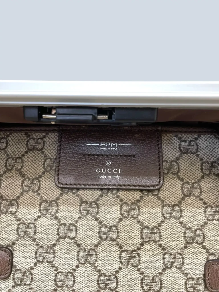 Trolley Gucci Porter da cabina con fascia elastica Web., foto 13 di 19