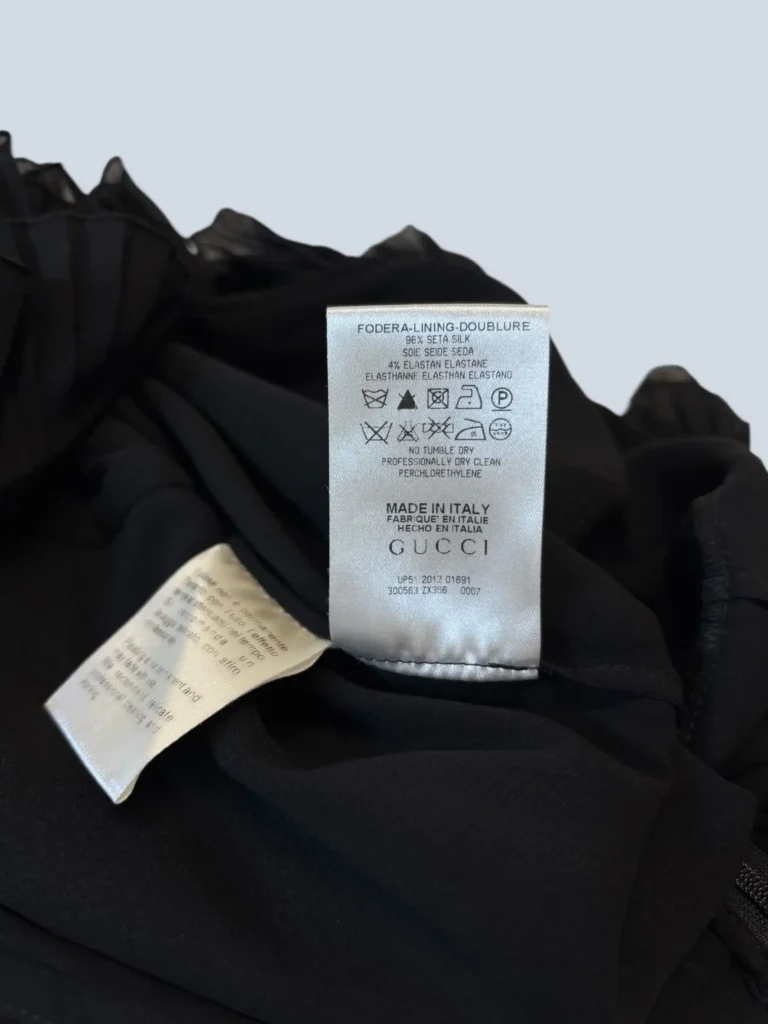 By Frida Giannini, silk blend ruffled midi dress, 38., photo 9 of 10