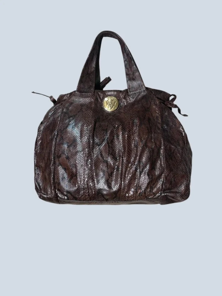 Hysteria Large exotic leather tote bag.