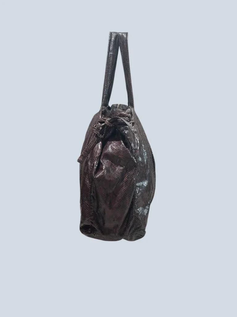 Hysteria Large exotic leather tote bag, photo 2 of 11