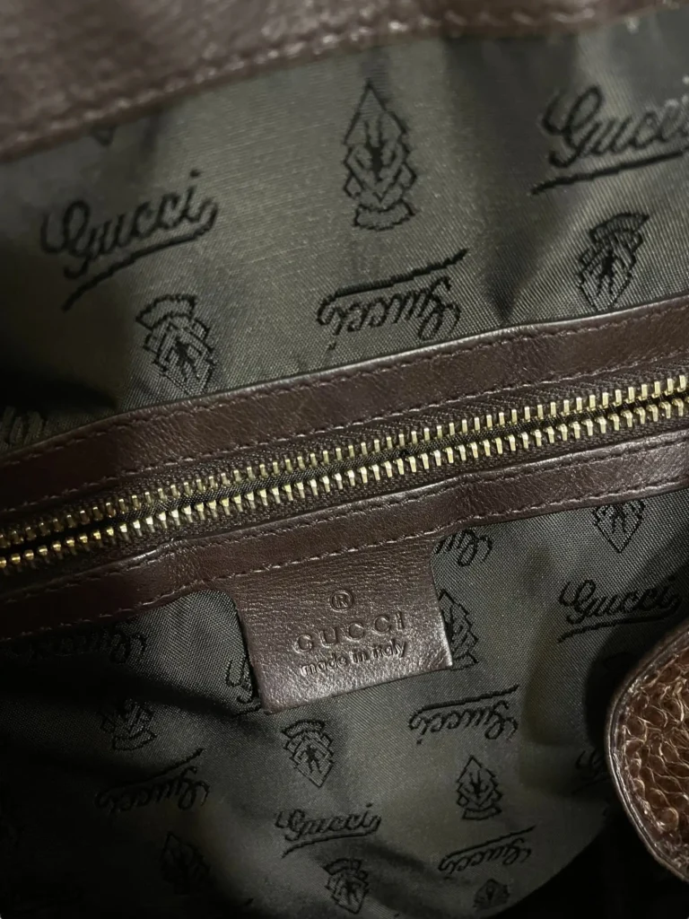 Hysteria Large exotic leather tote bag, photo 5 of 11