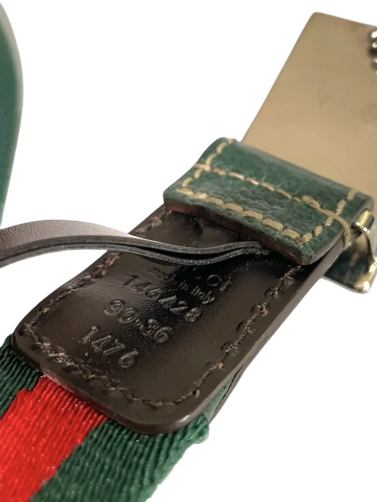 Web canvas belt with Horsebit buckle, 90., photo 4 of 4
