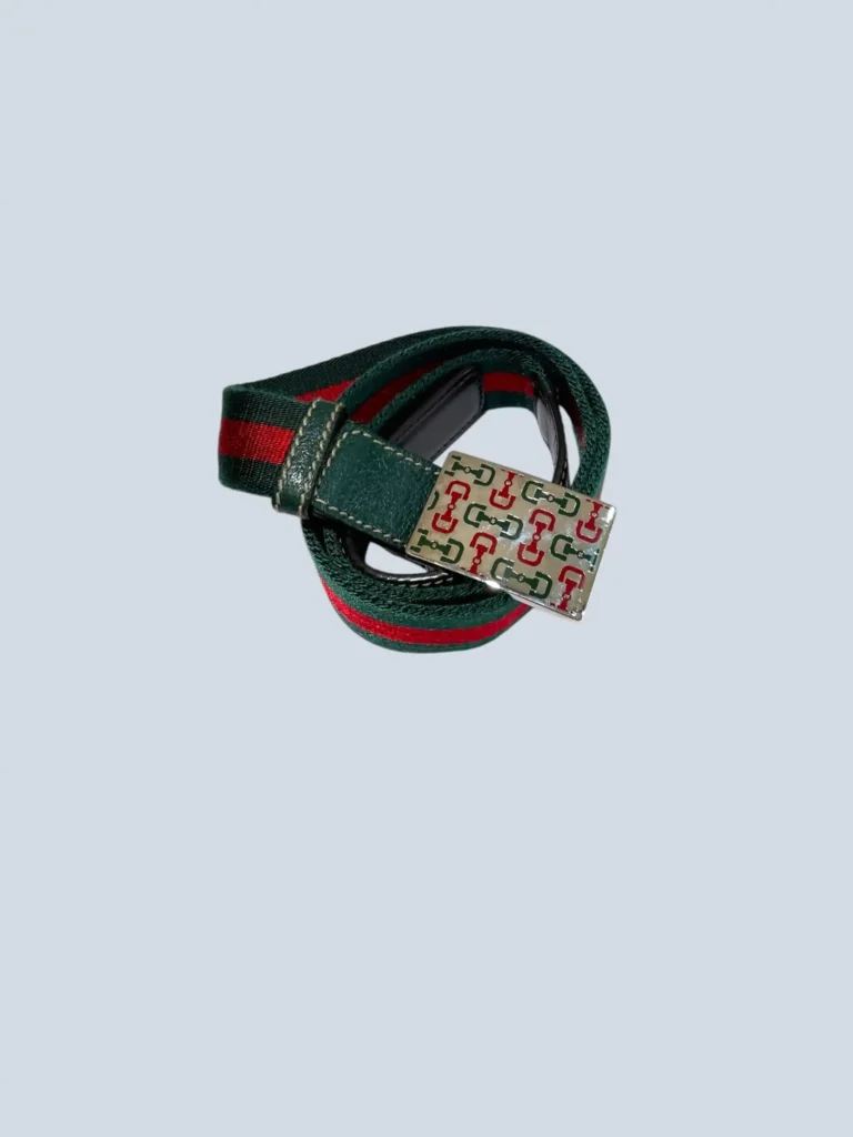 Web canvas belt with Horsebit buckle, 90., photo 2 of 4