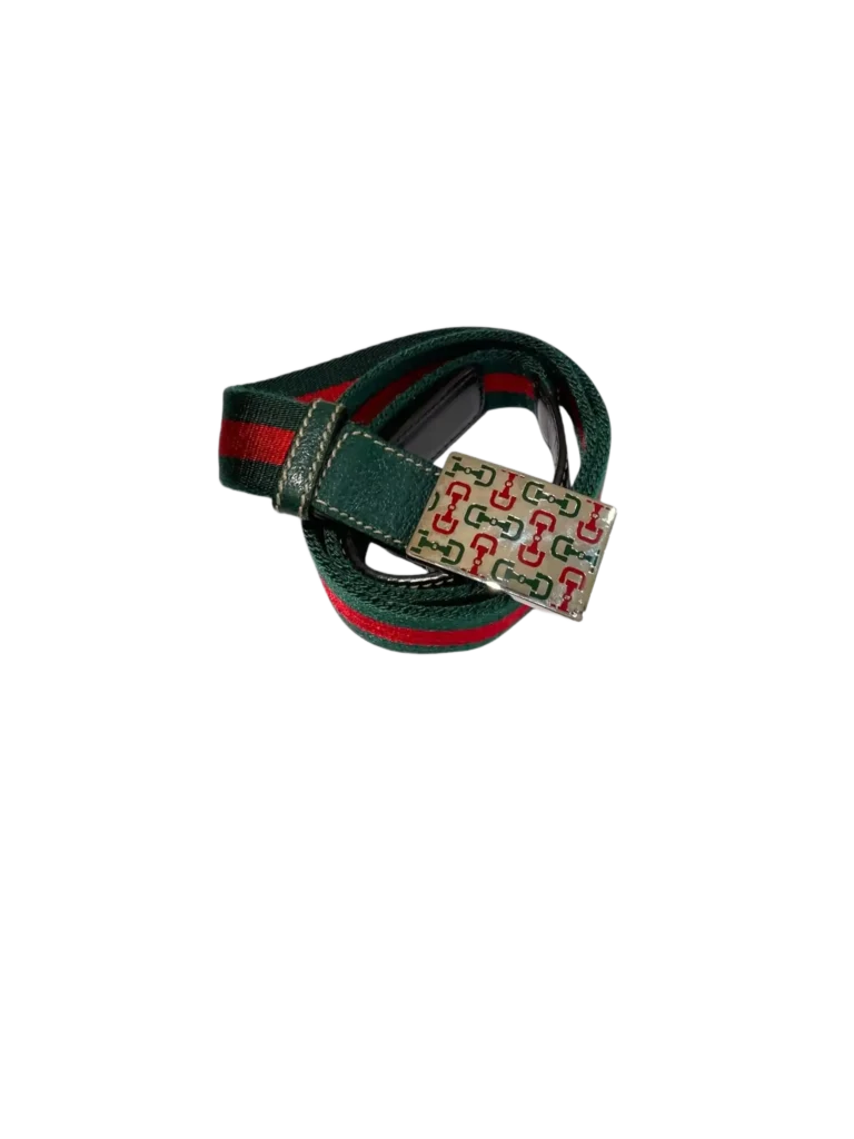Web canvas belt with Horsebit buckle, 90., photo 2 of 4