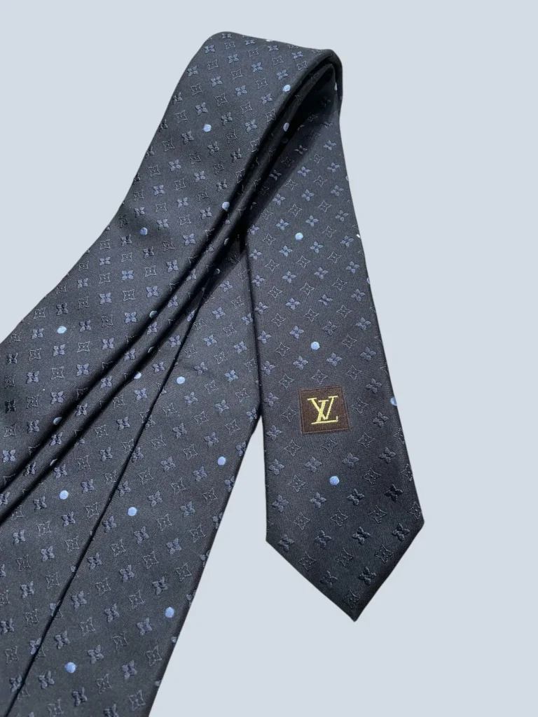 Cravatta in seta Mini Monogram., foto 4 di 5