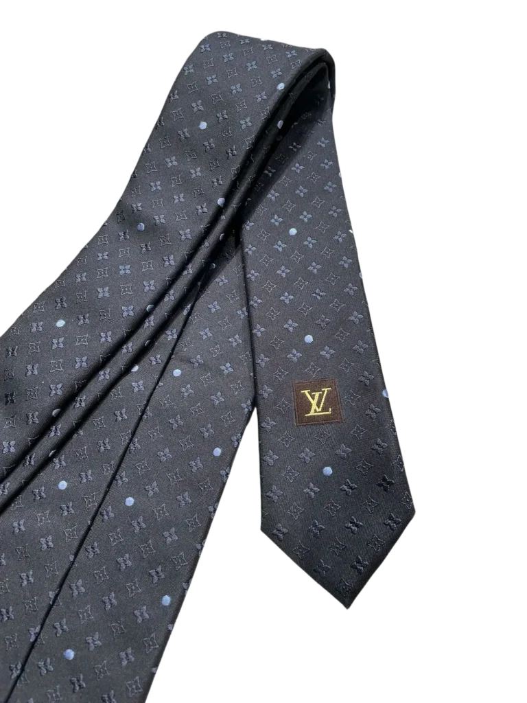 Cravatta in seta Mini Monogram., foto 4 di 5