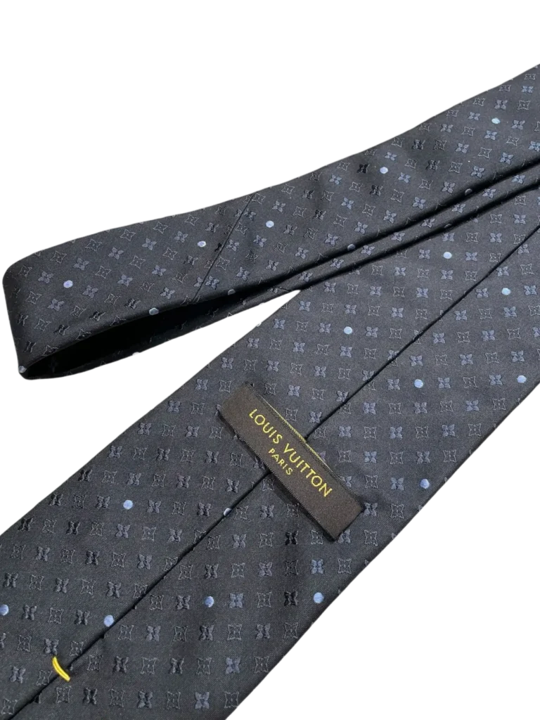 Cravatta in seta Mini Monogram., foto 3 di 5