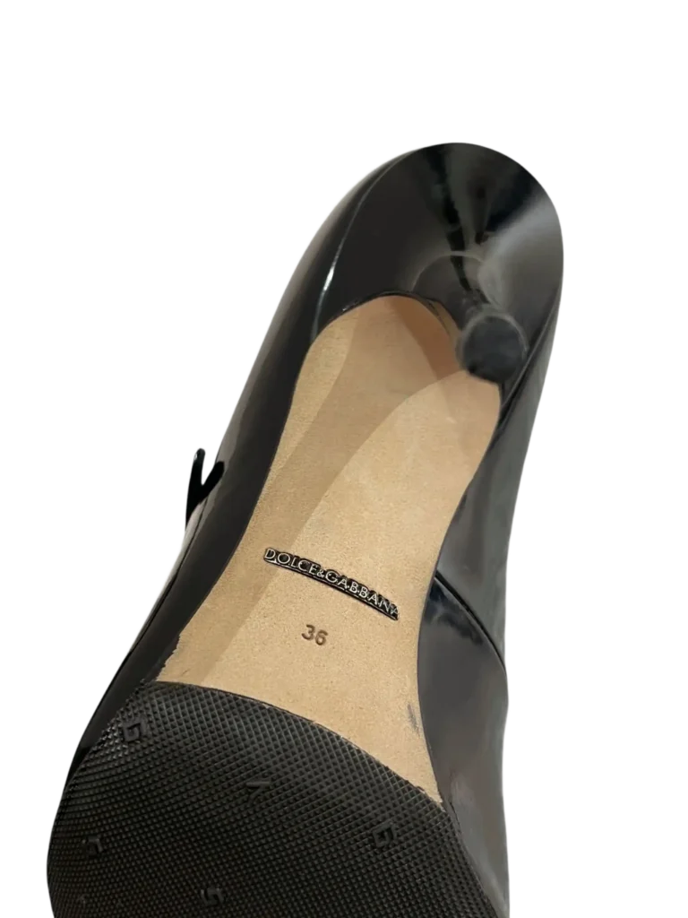 Brushed leather strap pumps, 36., photo 7 of 8