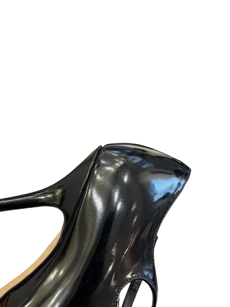 Brushed leather strap pumps, 36., photo 6 of 8