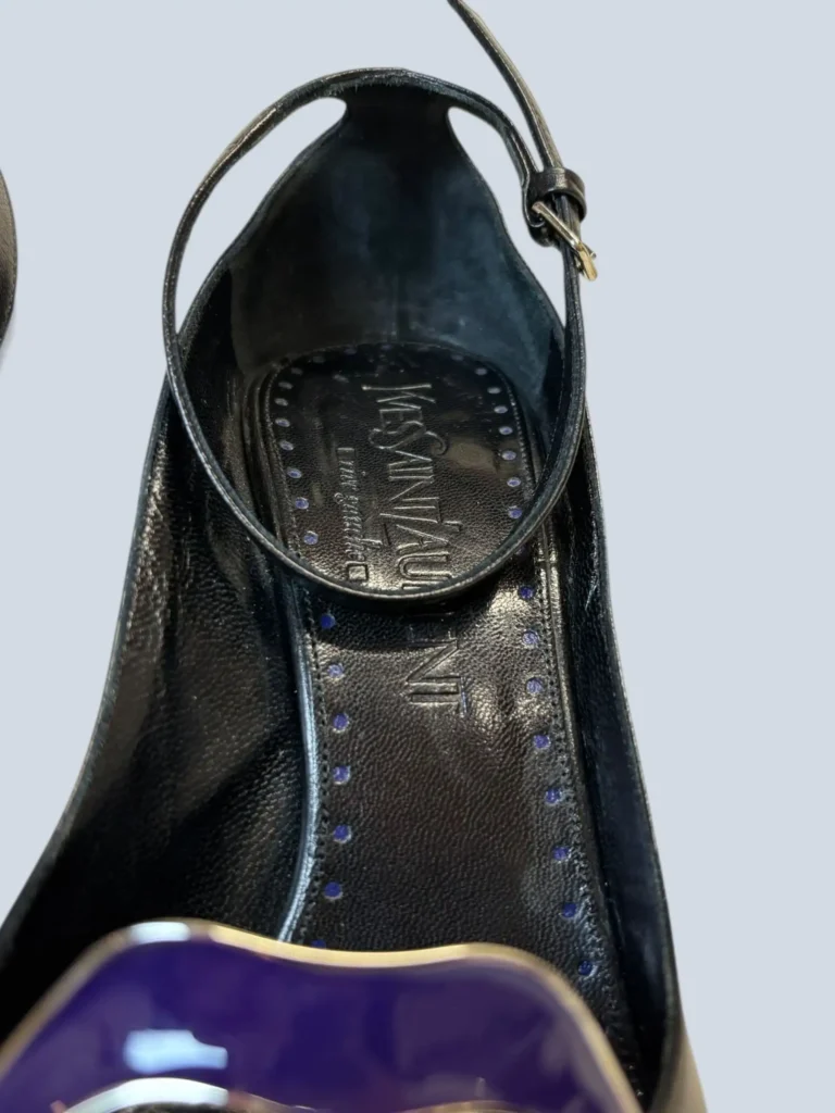 By Tom Ford, décolleté open toe in pelle, 37., foto 12 di 12