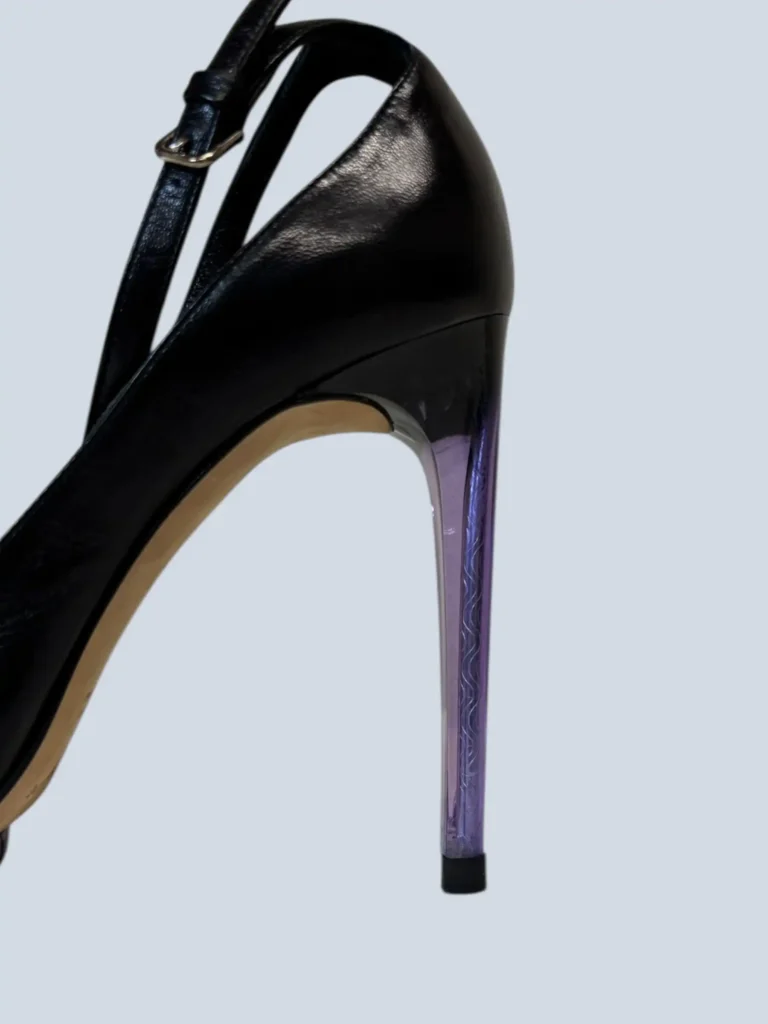 By Tom Ford, décolleté open toe in pelle, 37., foto 10 di 12